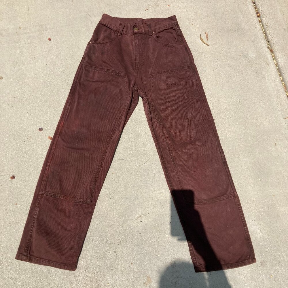 Rudy Jude Deep Brown Straight-Leg Corduroy Jeans
